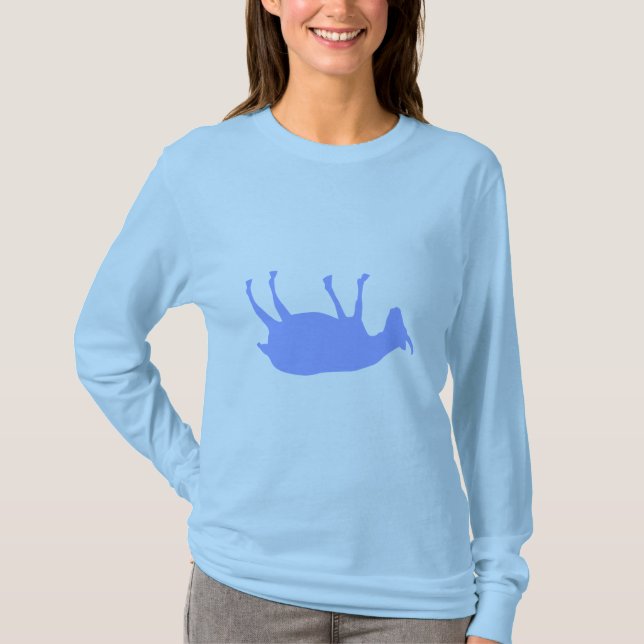 In Ohnmachte fallend Ziegen T-Shirt (Vorderseite)