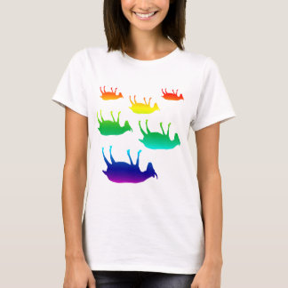 In Ohnmachte fallend Ziegen T-Shirt