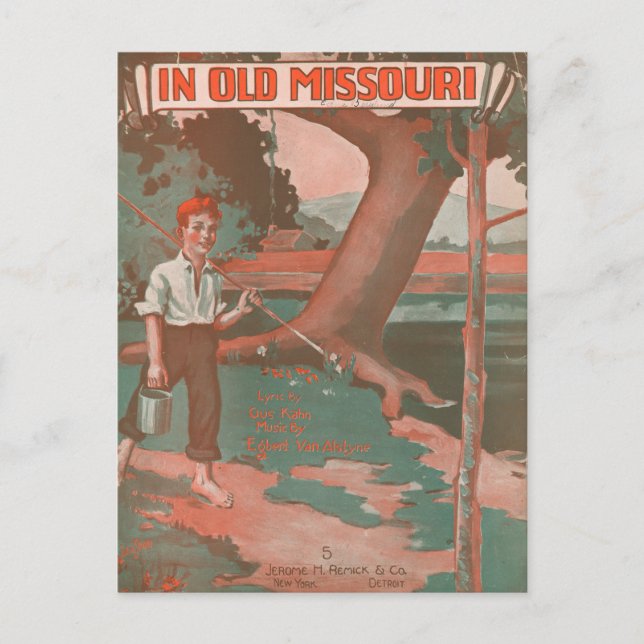In Old Missouri Postkarte (Vorderseite)