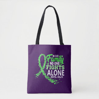 "In Our Family" Mental Health Awareness Tote Bag Tasche