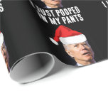 IN PANTS-CHRISTMAS-Wrapping Paper GEKACKT BIDEN Geschenkpapier<br><div class="desc">JOE BIDEN KACKTE IN PANTS CHRISTMAS WRAPPING PAPIER</div>