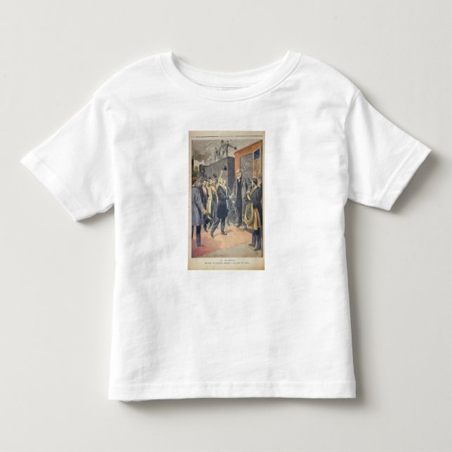 In Paris: die Ankunft von Präsidenten Kruger Kleinkind T-shirt (Vorderseite)