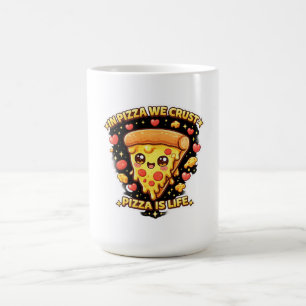 In Pizza We Crust Cute Kawaii Pizza Tasse – Lustig