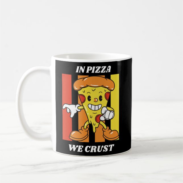 In Pizzas Crust Kaffeetasse (Links)