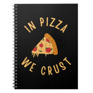 In Pizzas Crust Notizblock