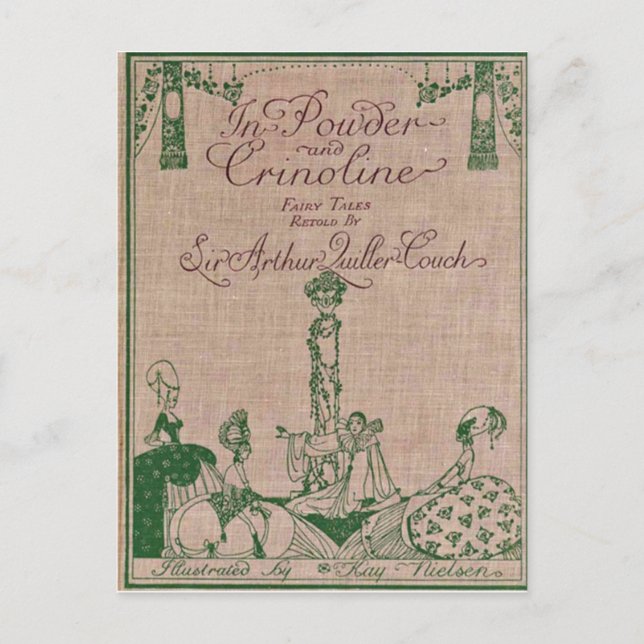 In Powder und Crinoline, Kay Nielsen's Hardcover Postkarte (Vorderseite)