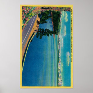 In Richtung der Zephyr-Bucht herein blicken, Mt. Poster