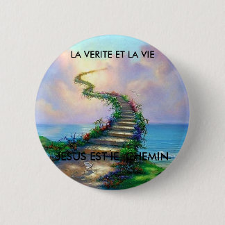 in Richtung des Himmels (3), JESUS EST der WEG, Button