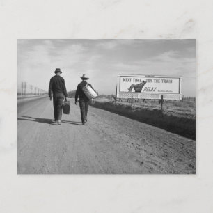 In Richtung L.A. - 1937 Postkarte