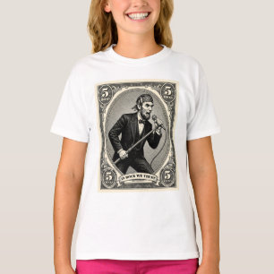 In Rock We Trust 5 Rocks Lincoln Sänger T-Shirt
