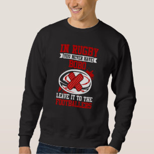 In Rugby haben Sie Bobo nie auf den Fußboden Verla Sweatshirt
