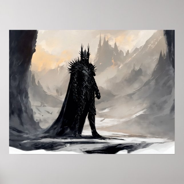 in Schatten geformt Poster (Vorne)