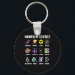 In Science - Feministische Dampfmädchen Empowermen Schlüsselanhänger<br><div class="desc">In Science - Feministische Dampfmädchen Empowerment Kinder</div>
