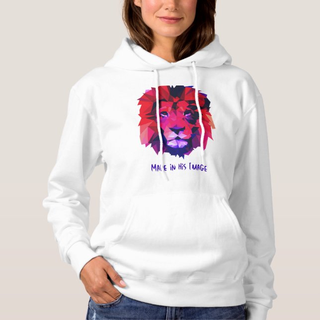 In seinem Bild gemacht Hoodie (Vorderseite)