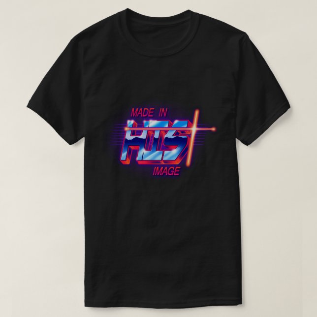 In seinem Bild gemacht T-Shirt (Design vorne)