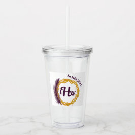In seinem Testament Cold Cup Acryltrinkbecher
