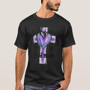 In seinen Armen finde ich Frieden religiösen Chris T-Shirt