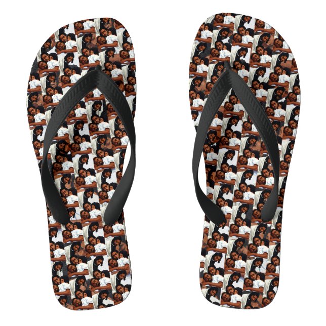 In seiner Gegenwart Christliche Flip-Flops Flip Flops (Fußbett)