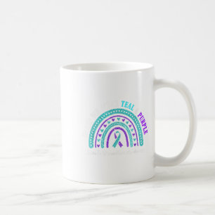 In sep Wear Aquamarine und Lila Suizidprävention A Kaffeetasse