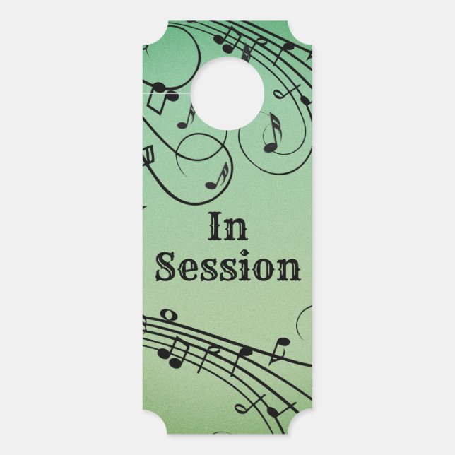 In Session Music Türanhänger (Vorderseite)