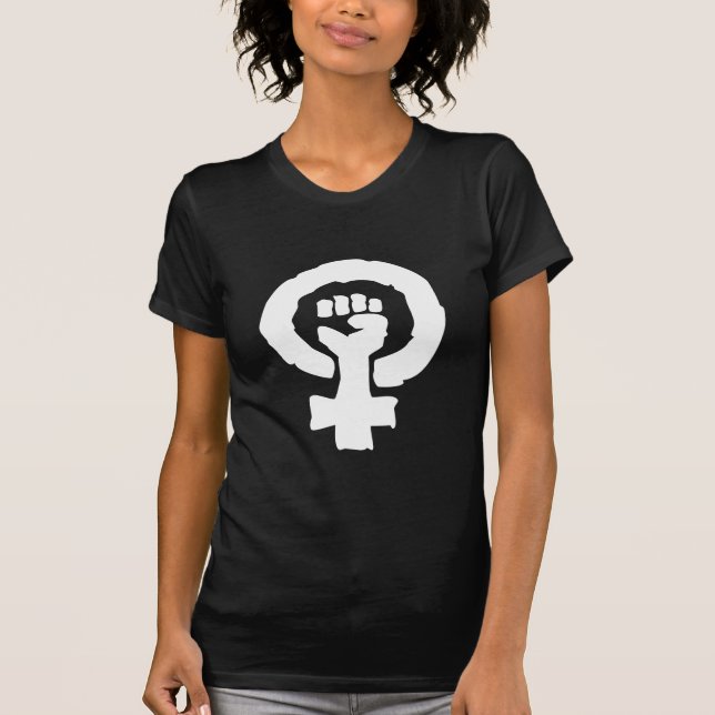 In Solidarität mit den Rechten der Frauen T-Shirt (Vorderseite)