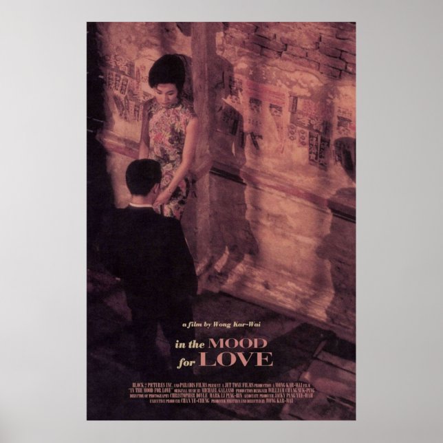 In Stimmung für Liebe Shirt Wong Kar Wai Poster (Vorne)