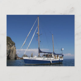 in Süditalien verankert Postkarte