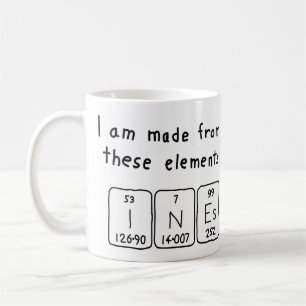 In Tasse für periodische Tabellennamen