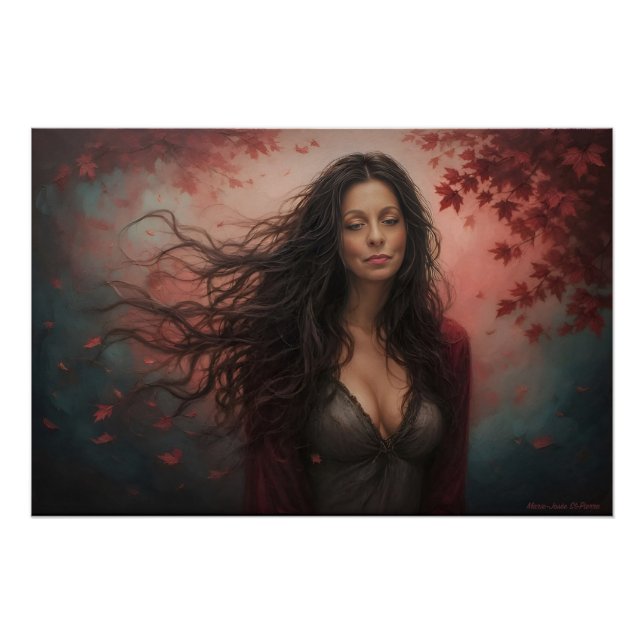 In The Amber Hush Of Autumn's Breath Poster (Vorderseite)