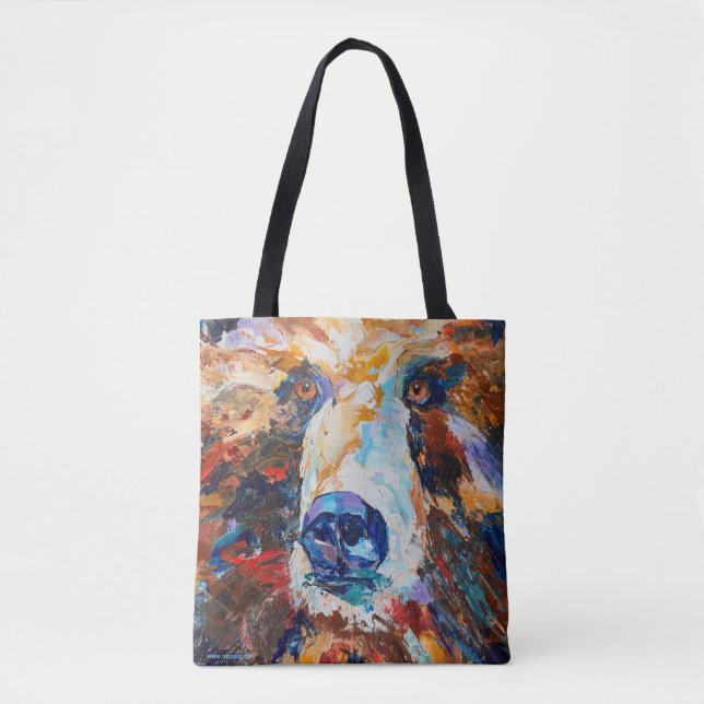 In the Bear's Gaze Tote Bag (Devant)