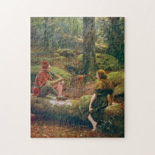 In The Forest Of Arden, c. 1892 von John Collier