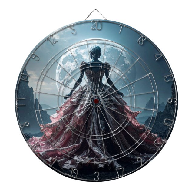 In the glow of the moon dartscheibe (vorne)