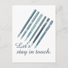 In Touch personalisierte Freundschaftsdarstellung  Postkarte