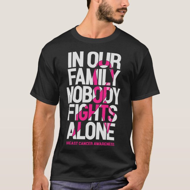In unserer Familie kämpft niemand allein gegen Bru T-Shirt (Vorderseite)