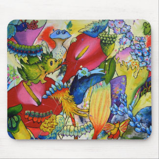 In unserer Garten-Mausunterlage mit Drachen Mousepad