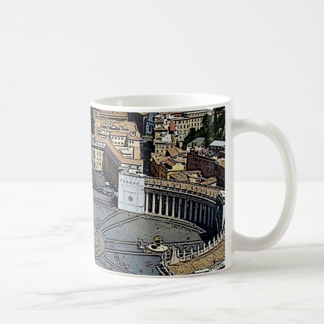 In Vatikan Kaffeetasse (Rechts)