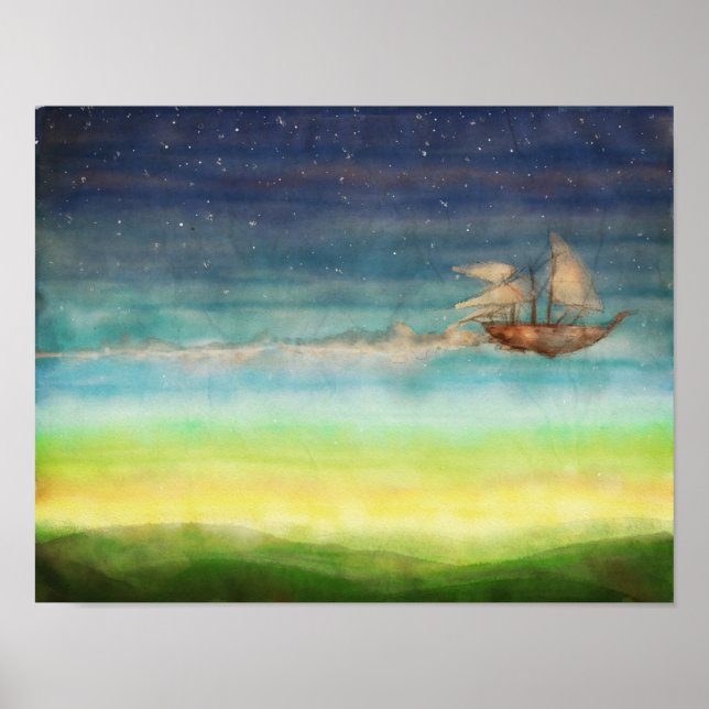 In Verfolgung von allem Poster (Vorne)