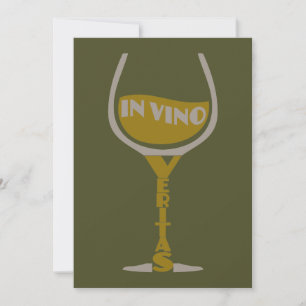 In Vino Veritas individuelle Einladungen