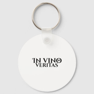 In Vino Veritas _ Latin _ Ancient Rome _ Wine Lieb Schlüsselanhänger