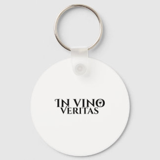 In Vino Veritas _ Latin _ Ancient Rome _ Wine Lieb Schlüsselanhänger