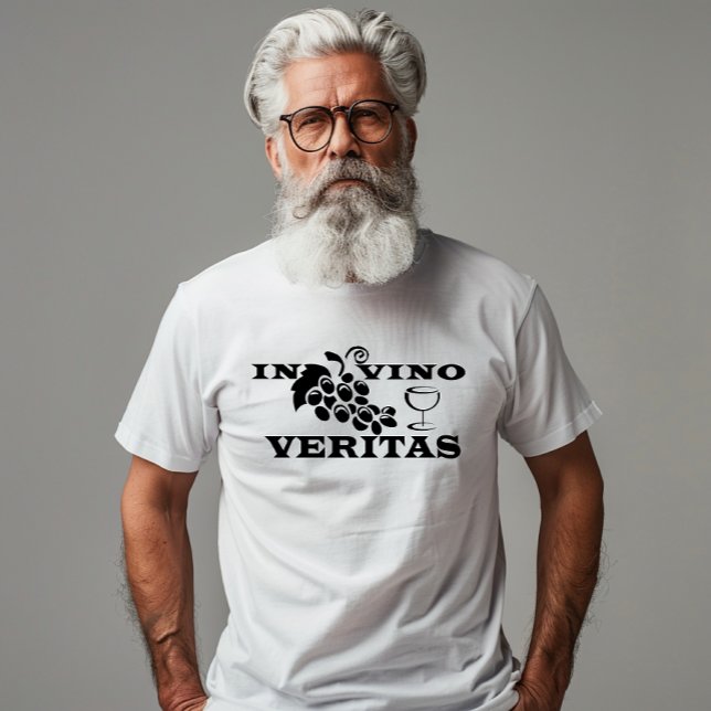 In vino veritas T-Shirt (Von Creator hochgeladen)