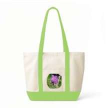 In voller Blüte – Tragetasche mit Hummelmotiv