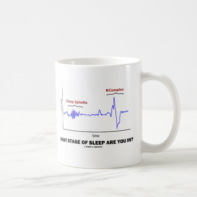 In welcher Bühne des Schlafes sind Sie? Kaffeetasse (Rechts)
