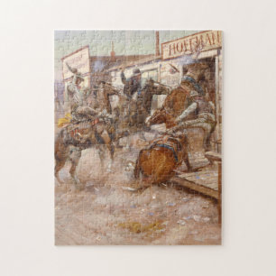 In Without Knocking 1909 - Charles Marion Russell