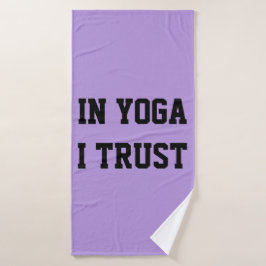 IN YOGA I TRENNBAD Handtuch Badehandtuch