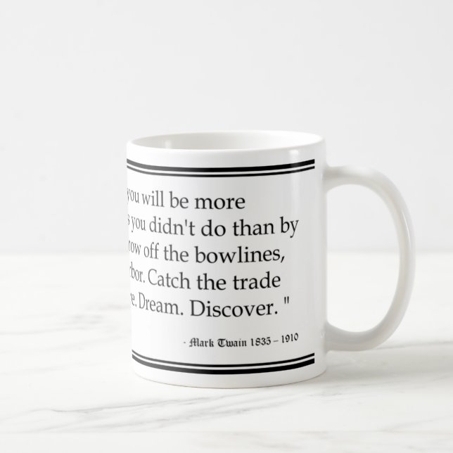 "In zwanzig Jahren…" Tasse (Rechts)