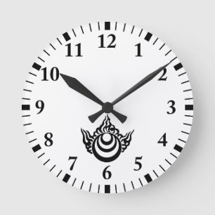 Inari-Juwel Runde Wanduhr