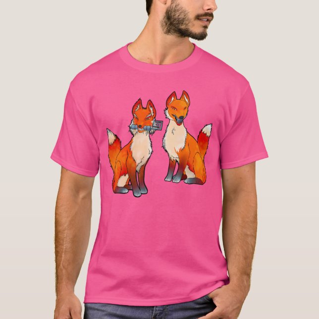 Inari Shrine Foxes T-Shirt (Vorderseite)