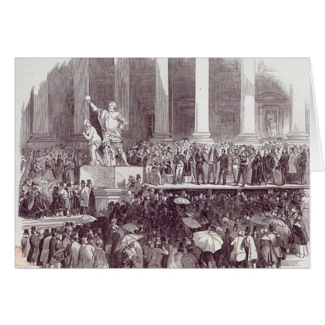 Inauguration du Président Polk : Le serment (Devant horizontal)