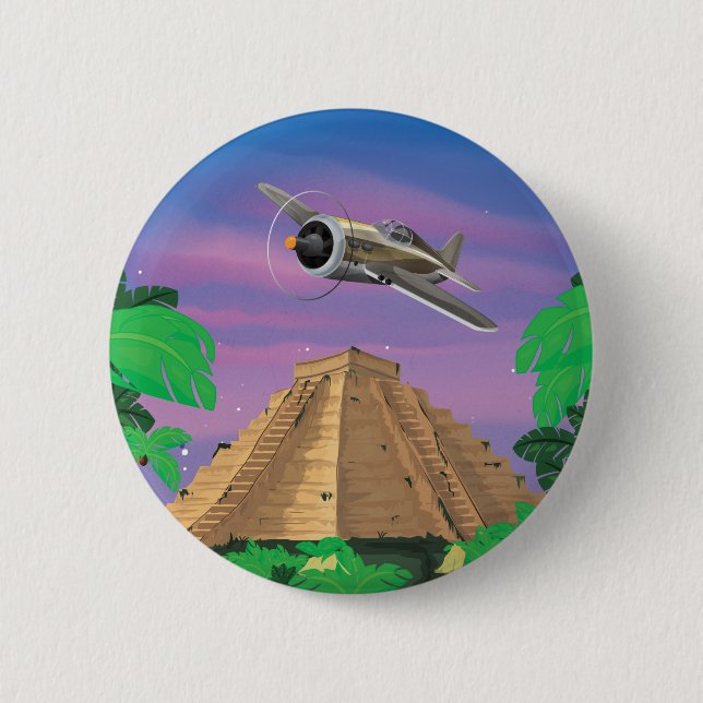 Inca Adventure Button (Vorderseite)